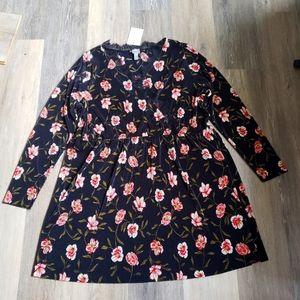 NWT BEAUTIFUL ASOS CURVE FLORAL DRESS